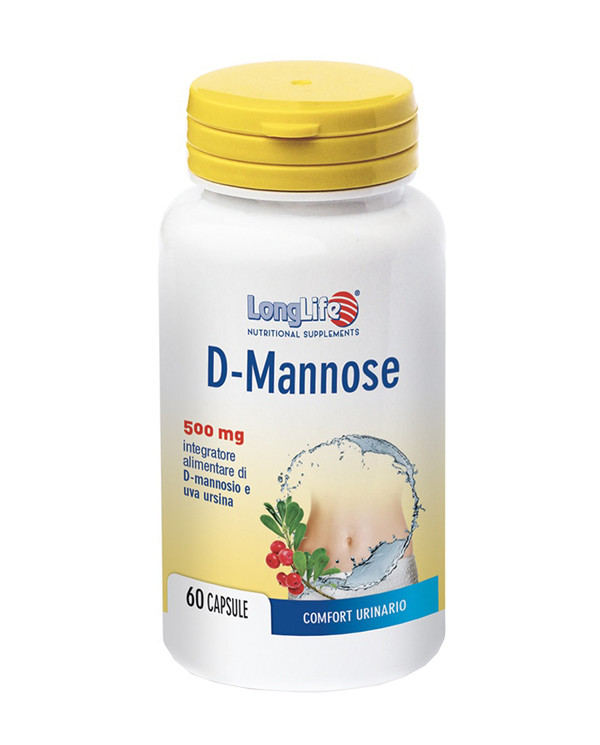 LONGLIFE D-MANNOSE 60CPS